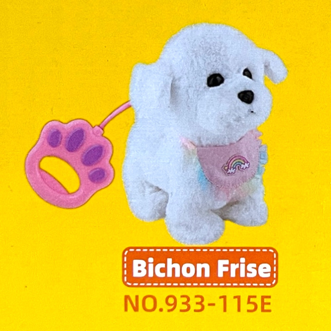 Elektromos plüss kutya pórázzal – sétál és ugat – kép 3