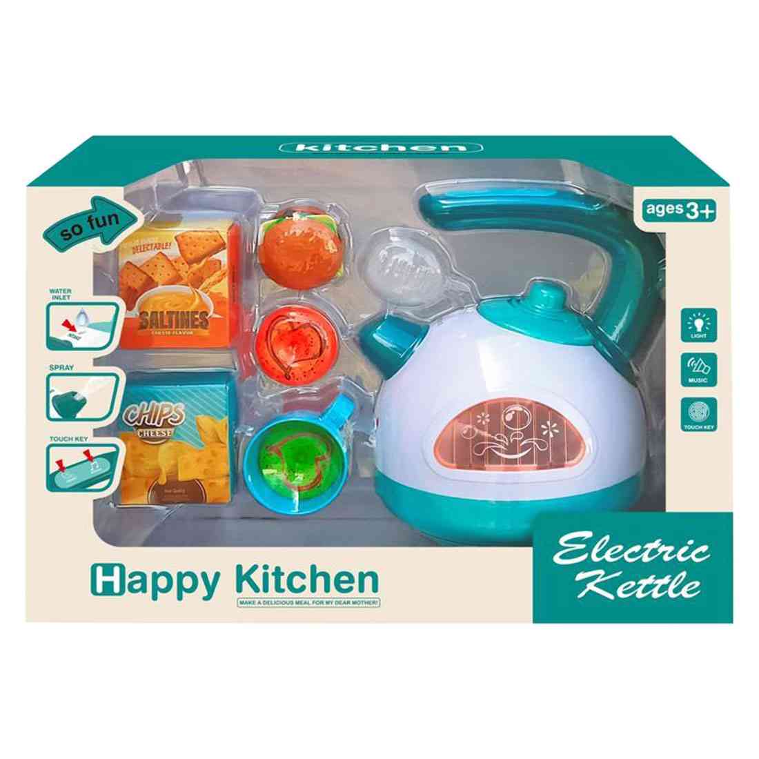 Elektromos konyhagép készlet vízgőzös vízforralóval