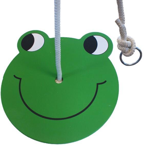 Fa körlaphinta béka forma 30 cm