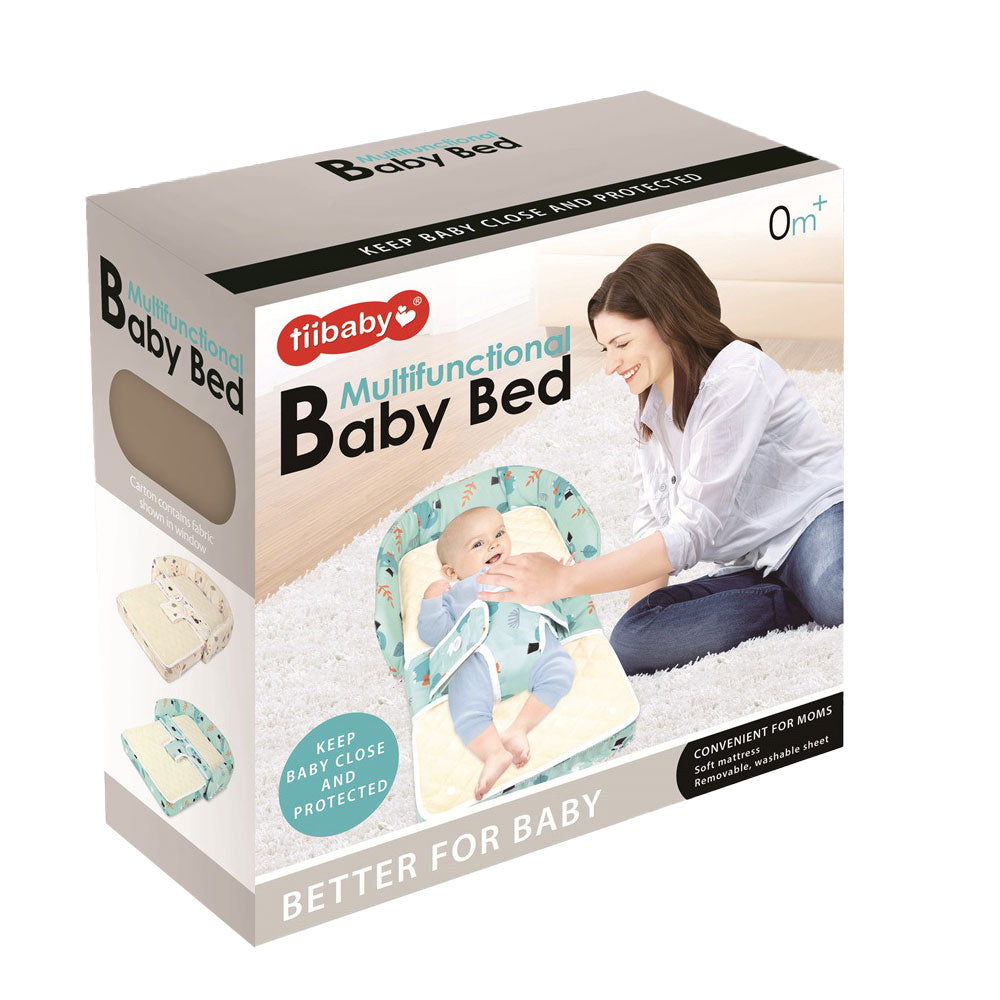 Bébi babafészek rögzítővel 5 az 1-ben