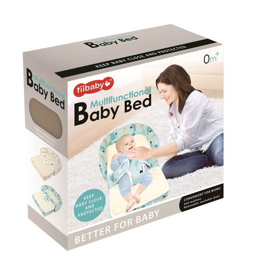 Bébi babafészek rögzítővel 5 az 1-ben