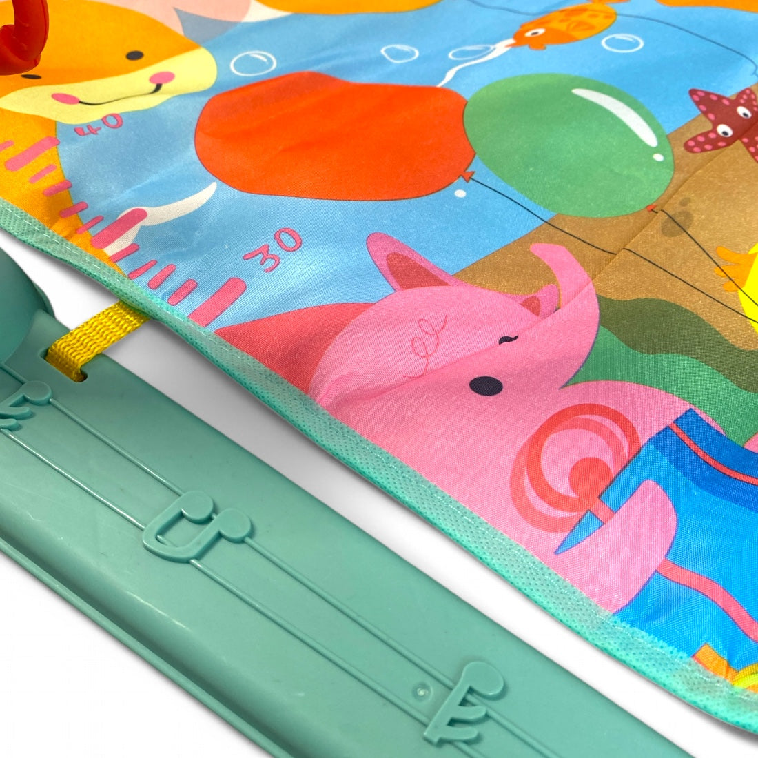 Elektromos zenélő bébi torna szőnyeg taposó zongorával – kép 7