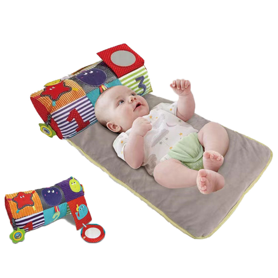 Bébi hasaltató activity szőnyeg textilből – kép 2