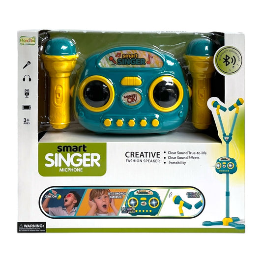 Elektromos Állványos Mikrofon 2 Személyes Karaoke Játék