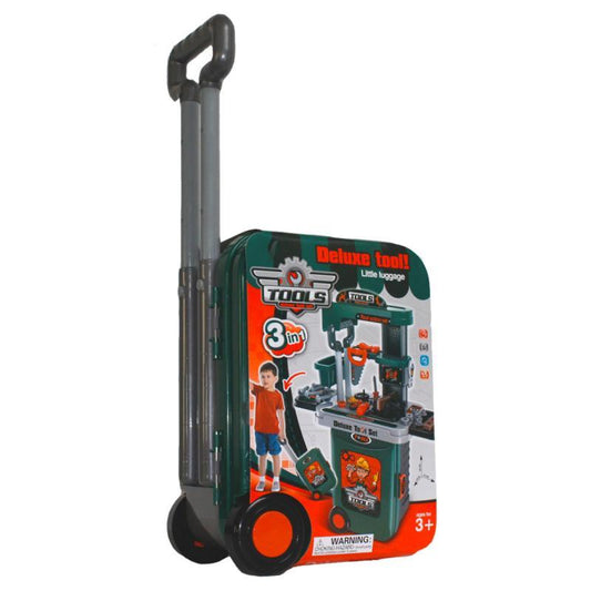 Szerszámpult készlet húzós bőröndben 30 cm