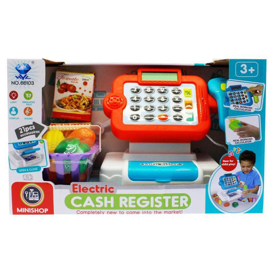 Elektromos pénztárgép készlet hanggal és fénnyel