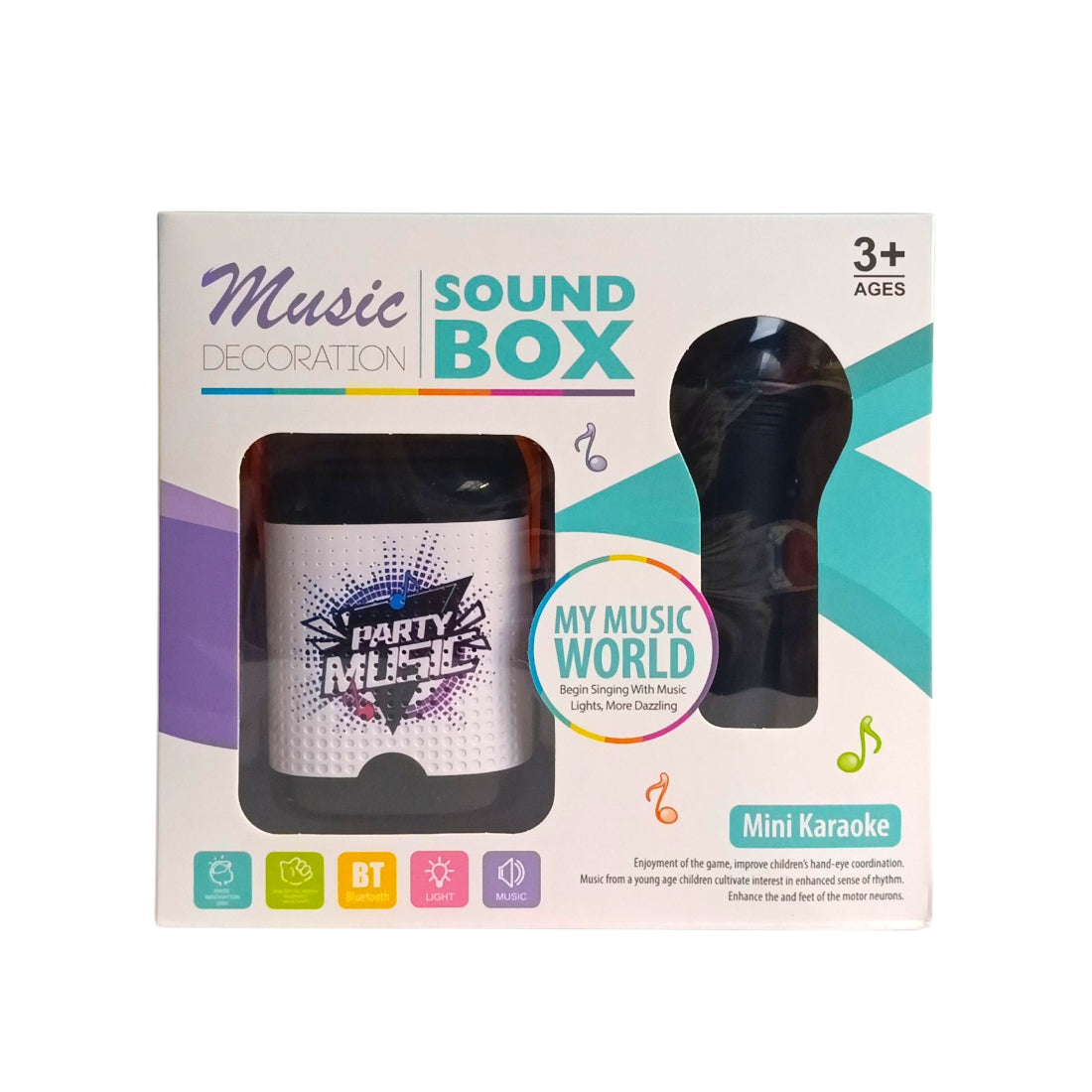 Elektromos Karaoke Készlet USB és Bluetooth csatlakozással