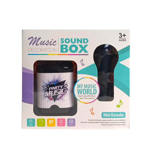 Elektromos Karaoke Készlet USB és Bluetooth csatlakozással