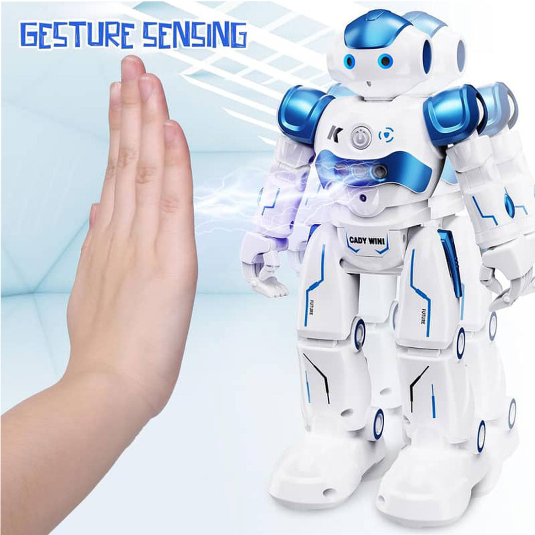 Távirányítós robot játék zenél és táncol – kép 2