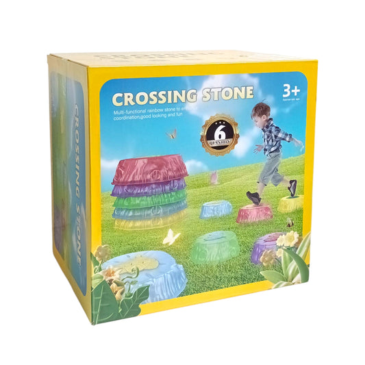 Elektromos villogó egyensúly fejlesztő lépkedő készlet 6 darab