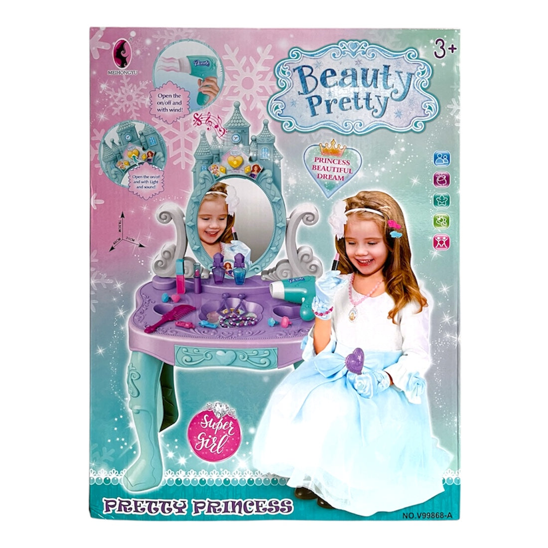 Elektromos óvodai szépségpult fodrász kiegészítőkkel – kép 3