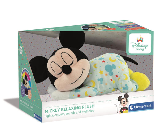 Clementoni elektromos zenélő plüss Mickey egér elalvást segítő bébi játék