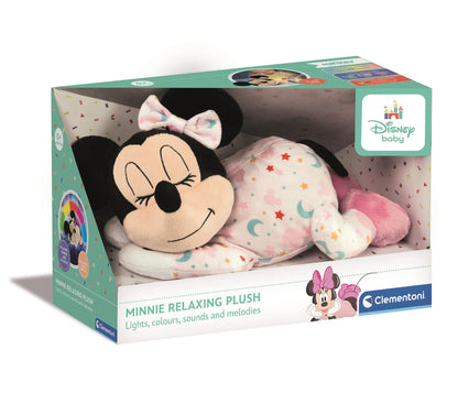 Clementoni elektromos zenélő plüss Minnie egér elalvást segítő bébi játék