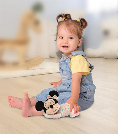 Clementoni elektromos zenélő plüss Minnie egér elalvást segítő bébi játék – kép 2