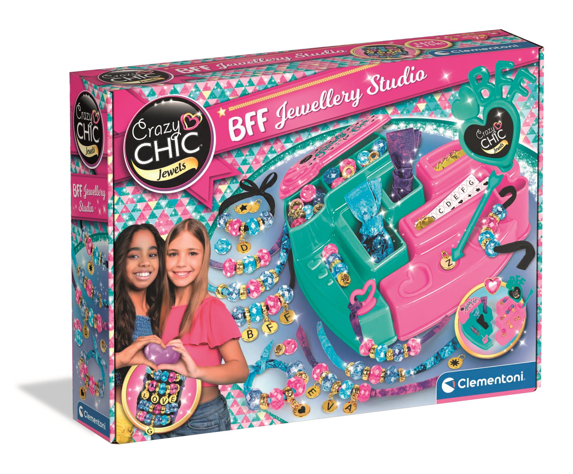 Elektromos gyöngy karkötő készítő készlet betűkkel