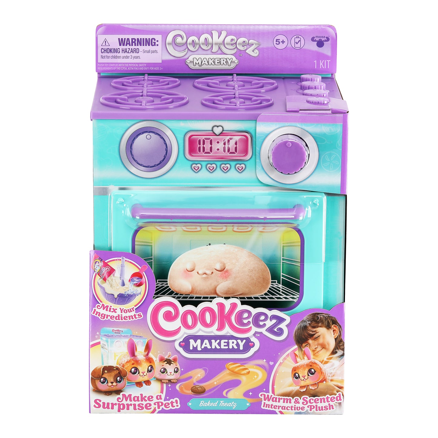 Moose Cookeez elektromos sütő készlet illatos plüss