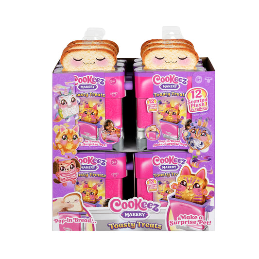Moose Cookeez Illatos Plüss Pirítós Készlet