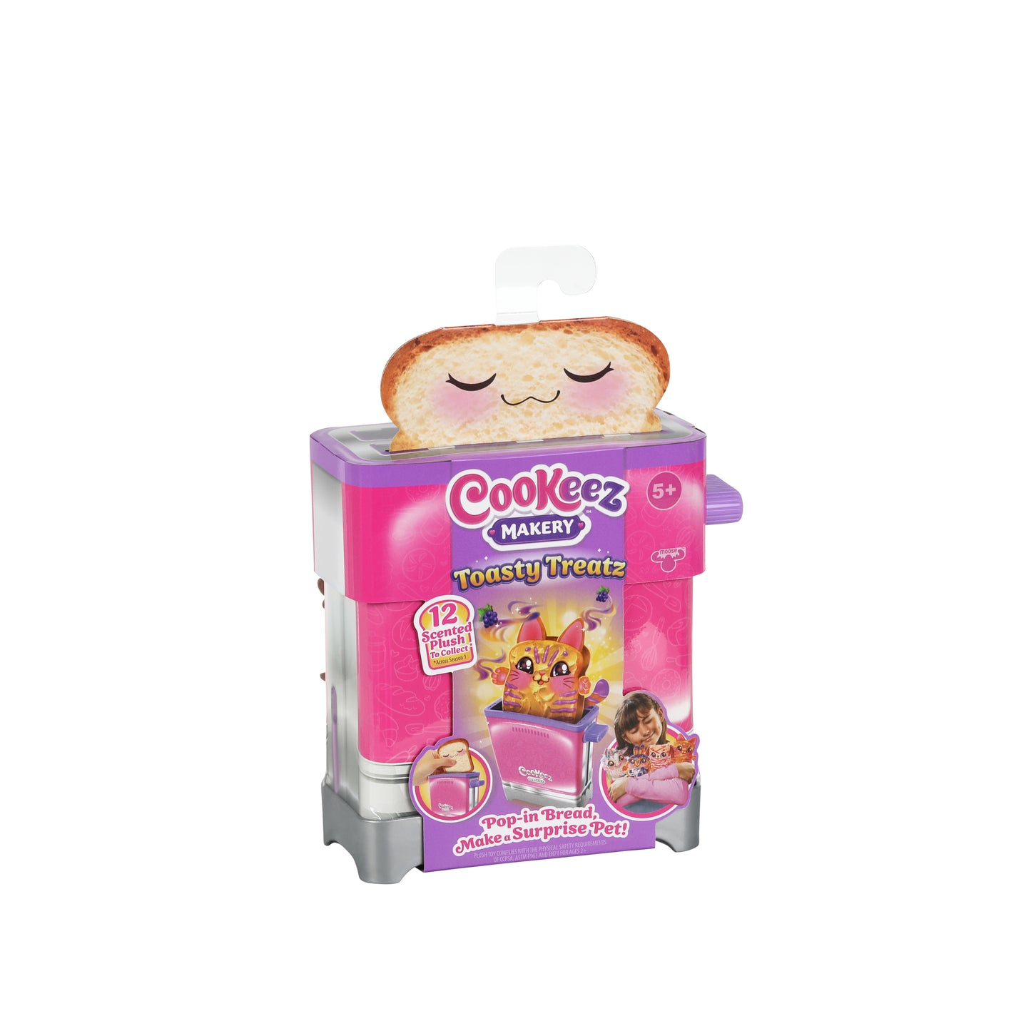 Moose Cookeez Illatos Plüss Pirítós Készlet – kép 2