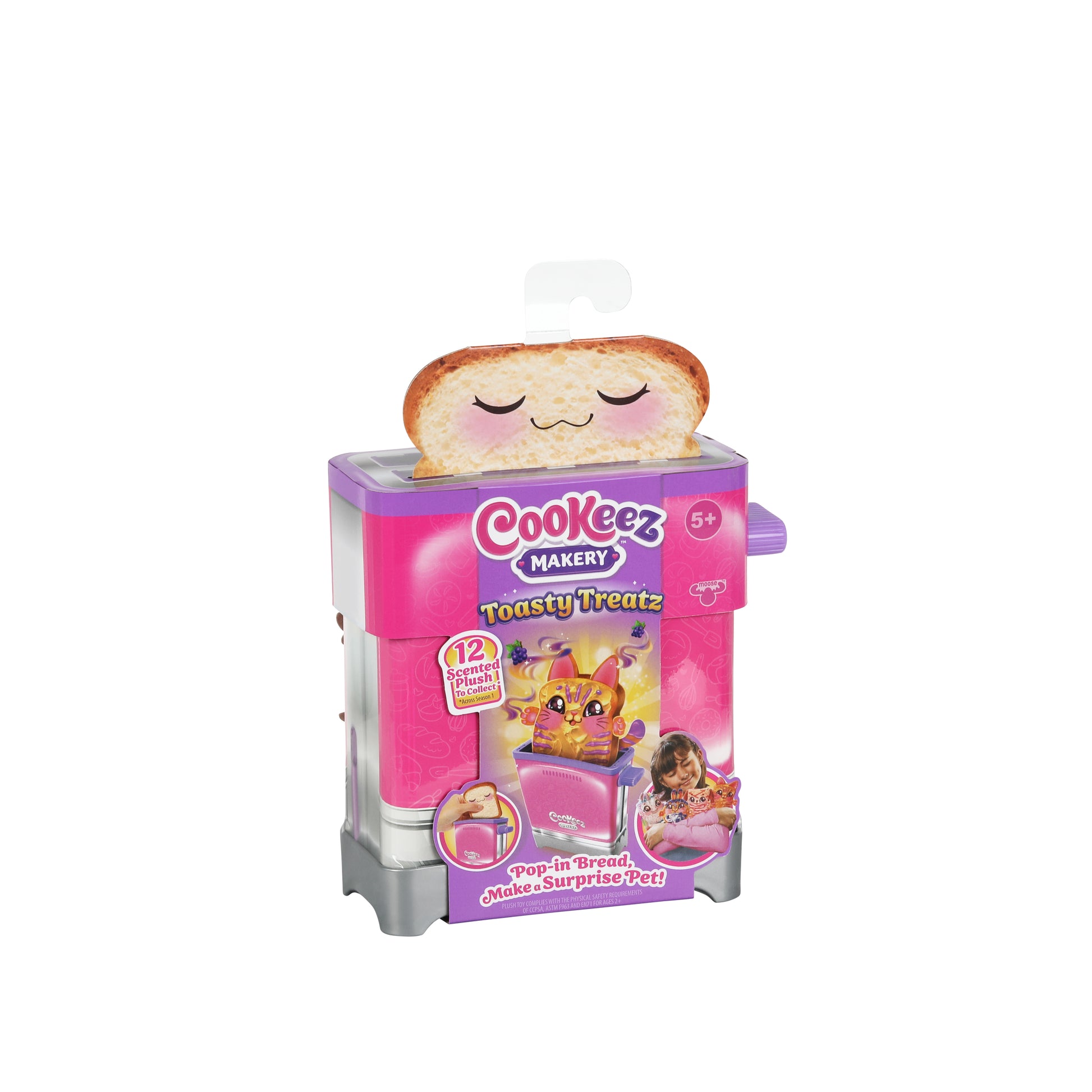 Moose Cookeez Illatos Plüss Pirítós Készlet – kép 2