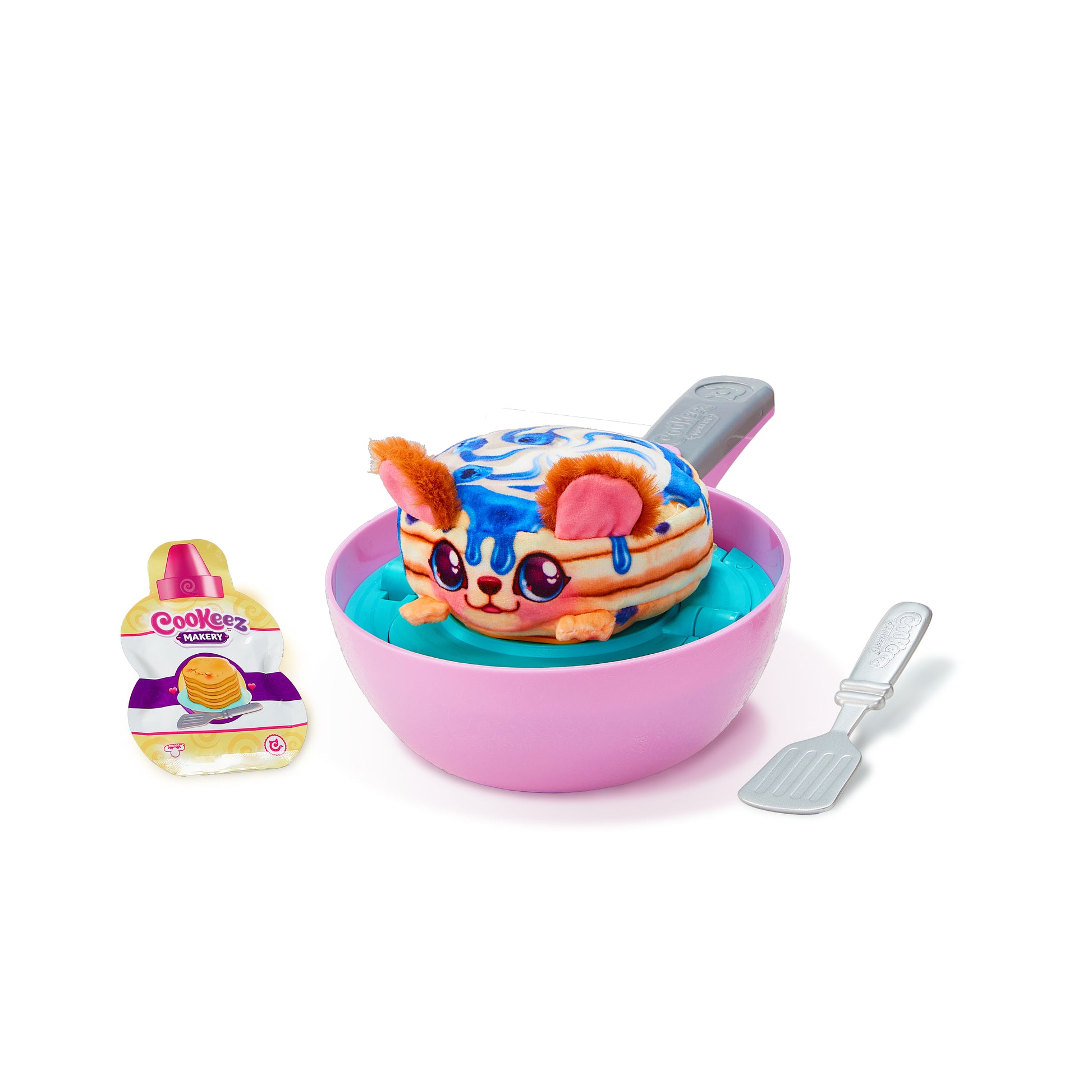 Moose Cookeez Elektromos Illatos Plüss Palacsintasütő Készlet – kép 3