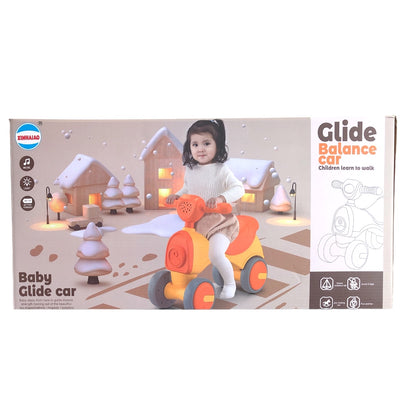 Elektromos ráülős gurulóka tricikli hanggal és fénnyel tárolóval