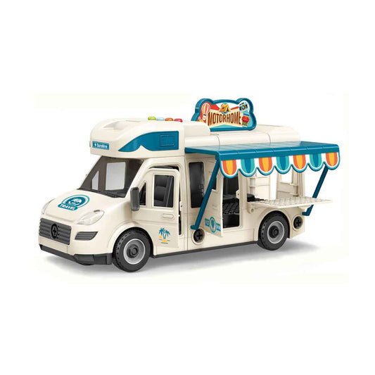 Elektromos lendkerekes szerelős lakóautó készlet hanggal és fénnyel