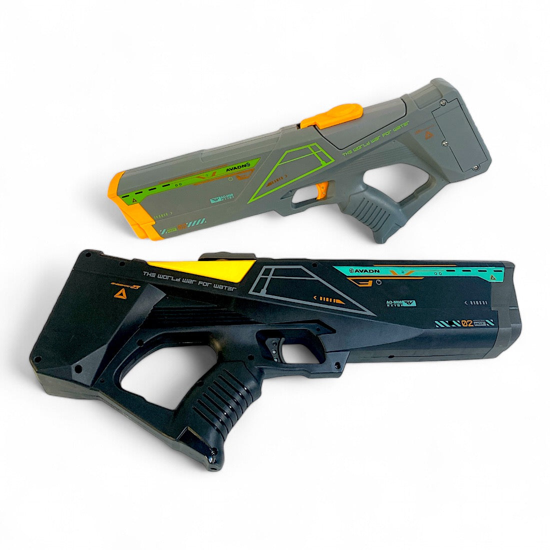 Elektromos duplacsövű vízipisztoly USB töltővel – kép 8