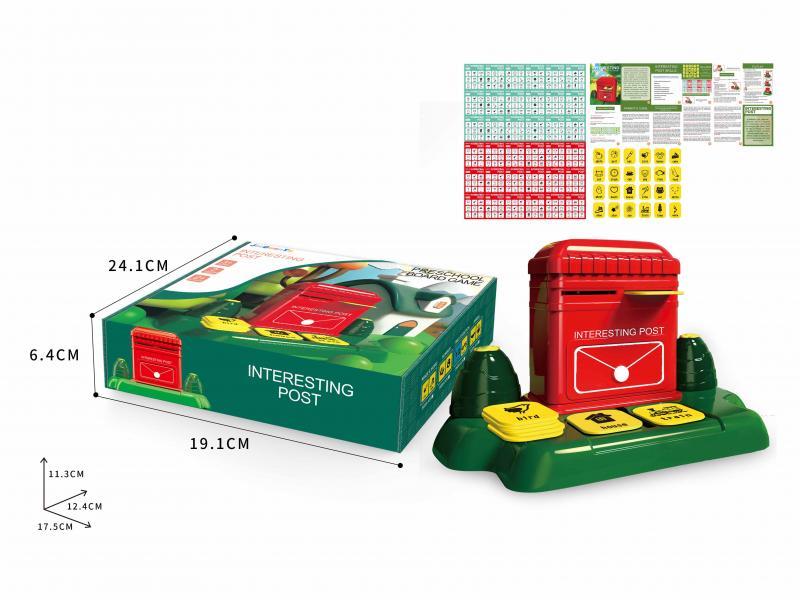 Gyorsasági képfelismerő postaládás társasjáték