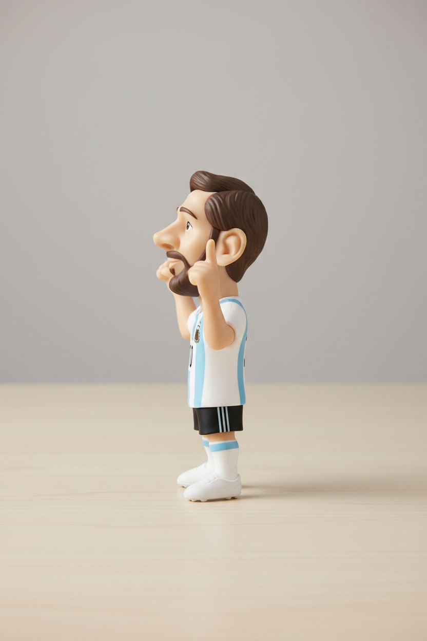 Minix Messi figura – oldalnézet