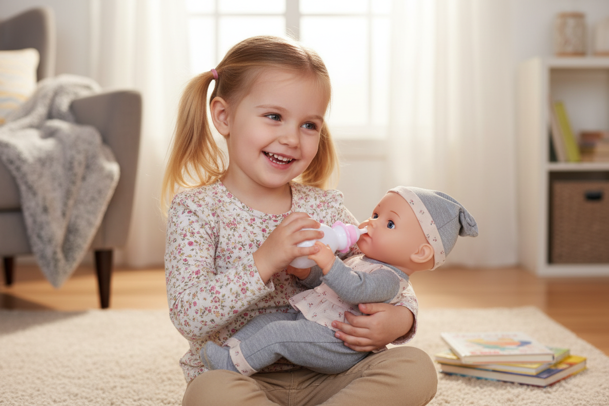 My Lucky Doll – kislány játék közben