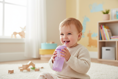 Twistshake Straw Cup – gyerek használat közben